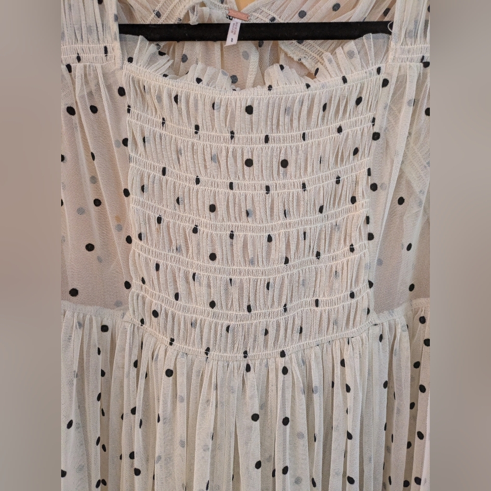 Free People Polka Dot Top